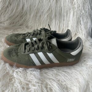 Adidas Samba Olive Green Sneakers